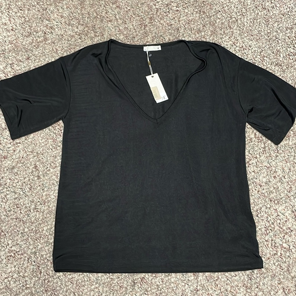 Supertrash v neck stretchy top